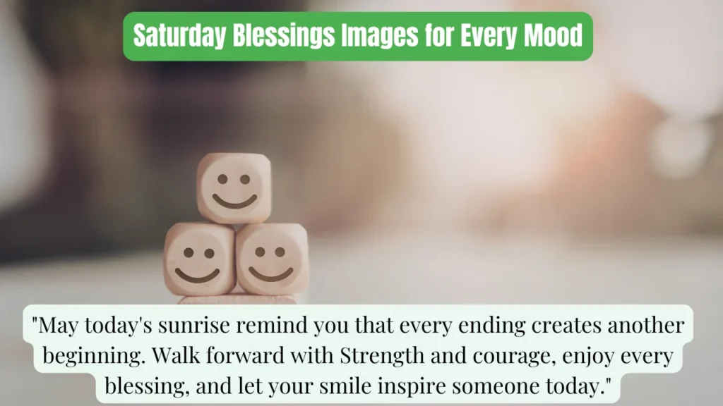 Saturday Blessings Images for Every Mood