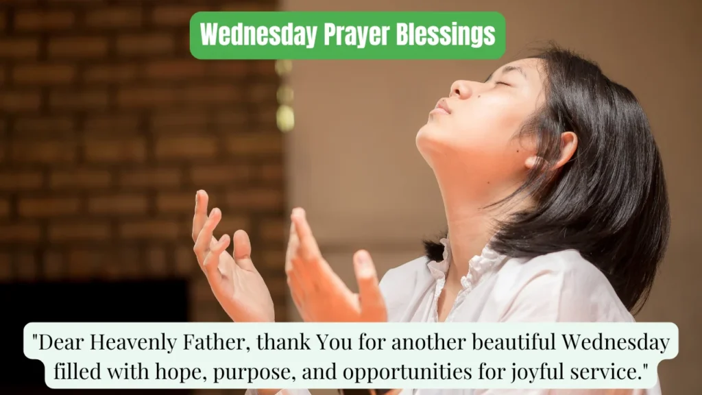 Wednesday Prayer Blessings