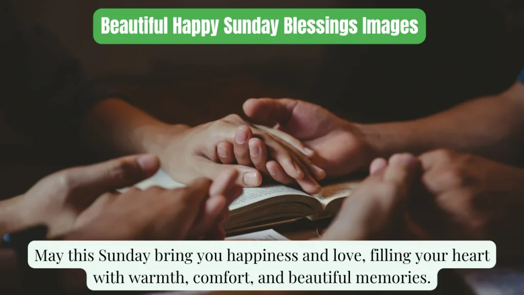 Beautiful Happy Sunday Blessings Images