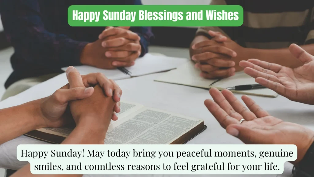 Happy Sunday Blessings and Wishes