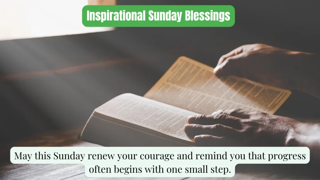 Inspirational Sunday Blessings