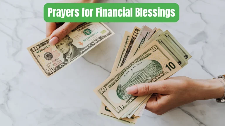 Prayers for Financial Blessings