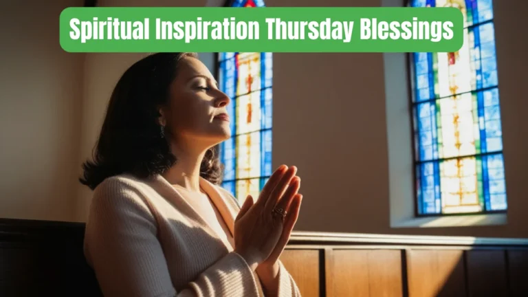 Spiritual Inspiration Thursday Blessings