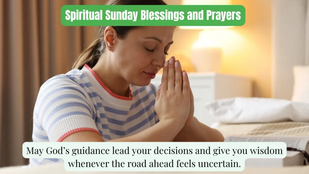 Spiritual Sunday Blessings and Prayers