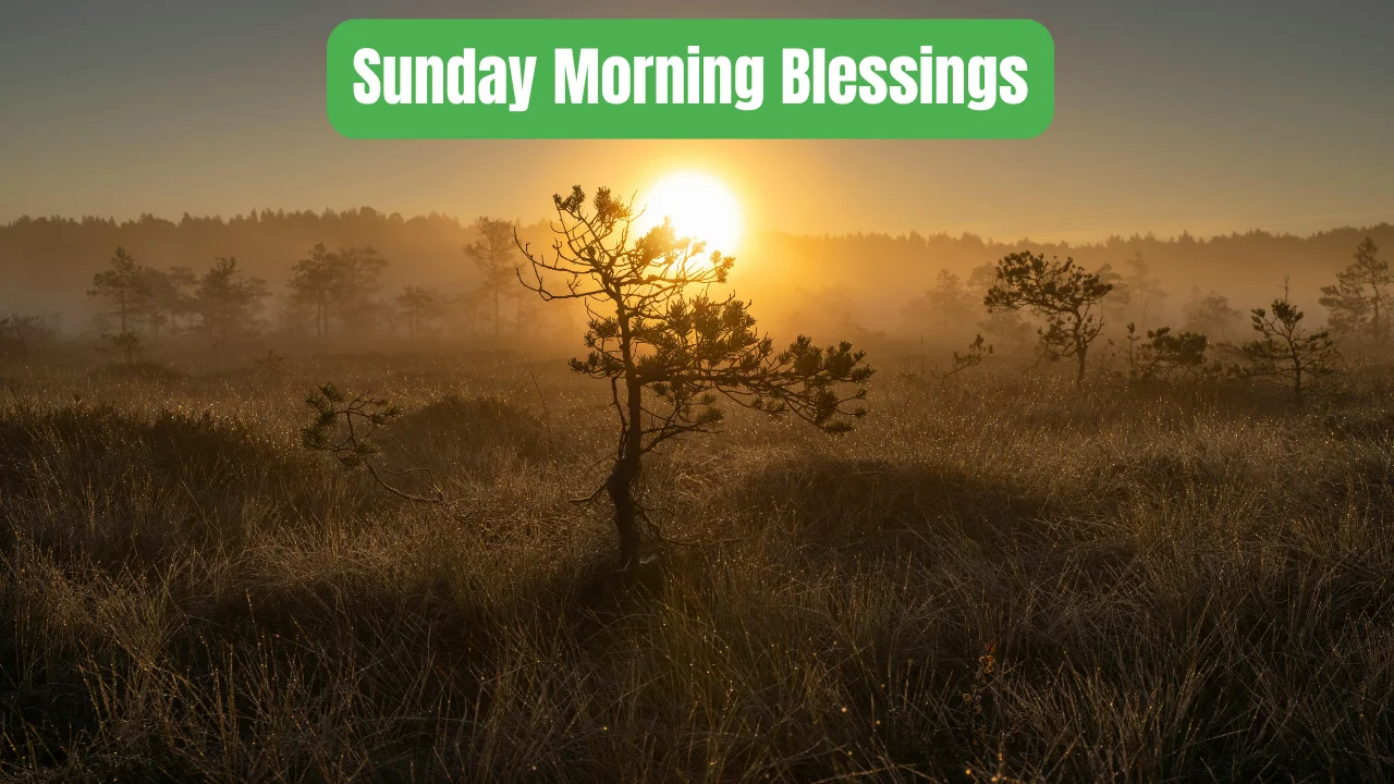 Sunday Morning Blessings