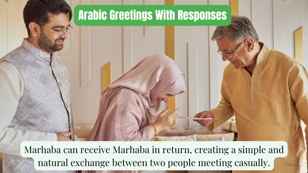 Arabic Greetings With Responses