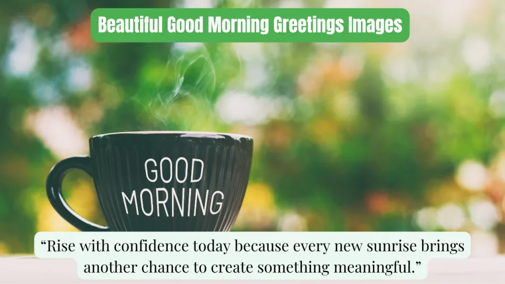 Beautiful Good Morning Greetings Images