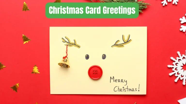 Christmas Card Greetings