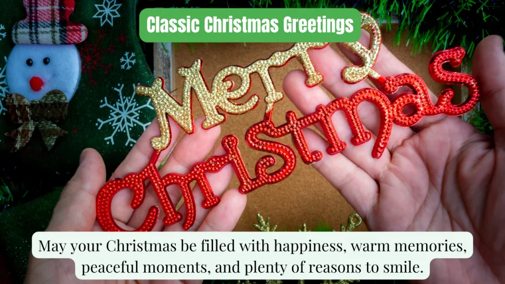 Classic Christmas Greetings