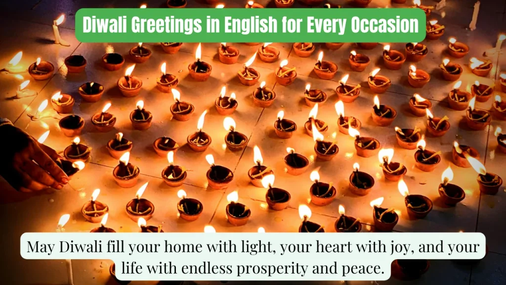 Diwali Greetings in English for Every Occasion