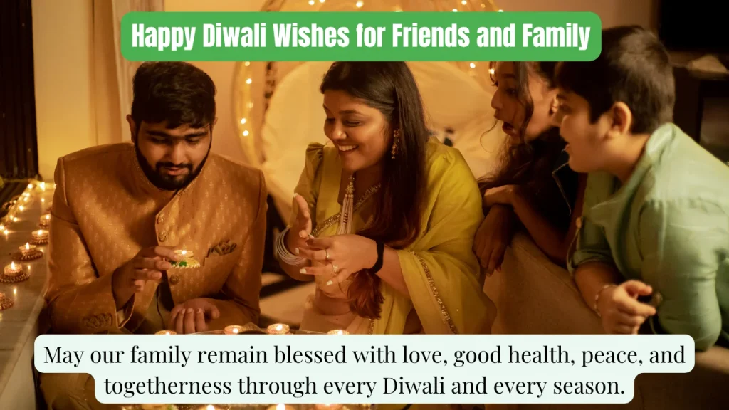 Happy Diwali Wishes for Friends and Family