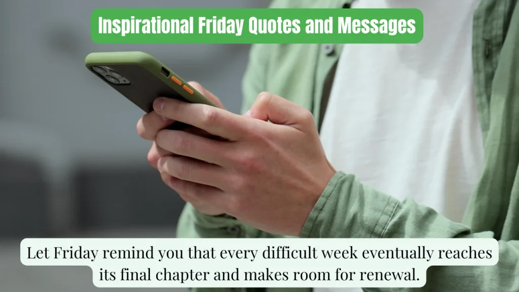Inspirational Friday Quotes and Messages