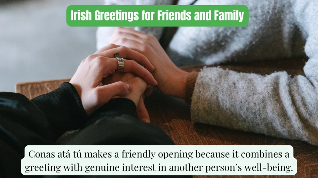 Irish Greetings for Friends and Family