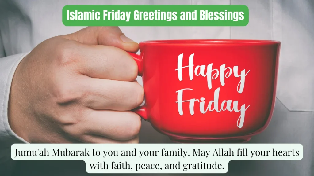 Islamic Friday Greetings and Blessings