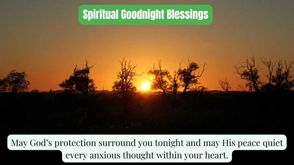 Spiritual Goodnight Blessings