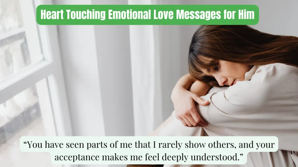 Heart Touching Emotional Love Messages for Him
