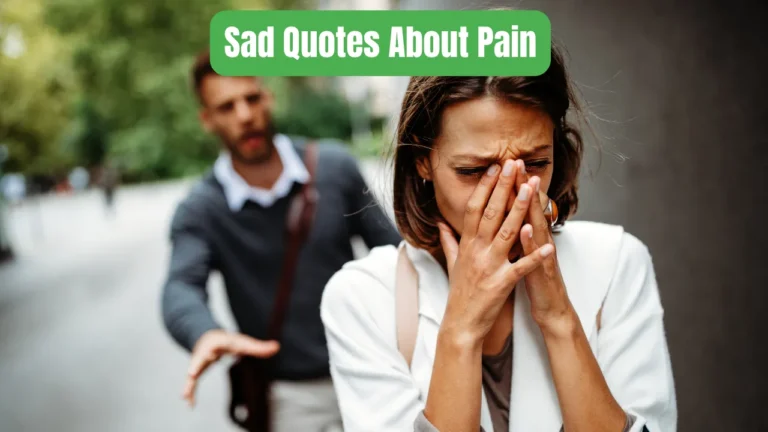 Sad Quotes About Pain